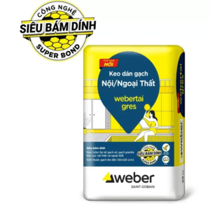 Keo dán gạch webertai gres (25Kg)