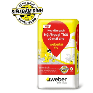 Keo dán gạch Weber – Tai.fix Grey (25Kg)